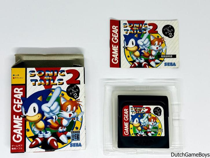 Sega Game Gear - Sonic & Tails 2 - Japan, Spelcomputers en Games, Games | Sega, Gebruikt, Verzenden