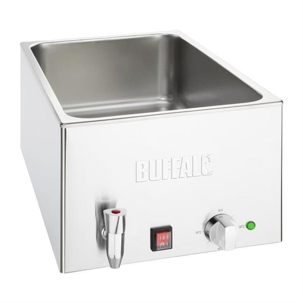 Bain-marie met kraan zonder bakken 32,7h x 64,5 b x 43,2d cm, Zakelijke goederen, Horeca | Keukenapparatuur, Verzenden
