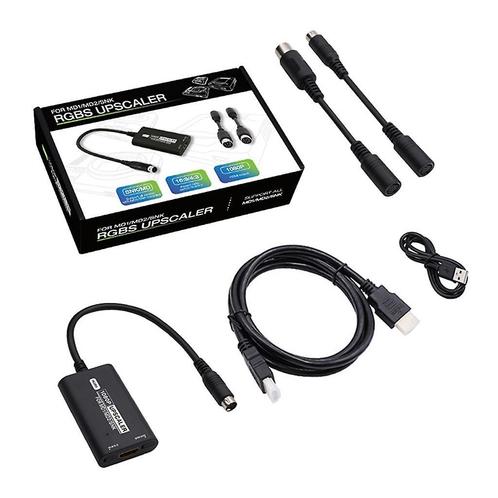 HDMI Adapter / Omvormer voor Sega Mega Drive 1 / Mega Drive, Spelcomputers en Games, Spelcomputers | Overige Accessoires, Nieuw