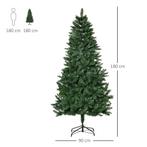 Kunstmatige Kerstboom 180 Cm Dennenboom Kunstmatig Met 724 T, Diversen, Kerst, Verzenden, Nieuw