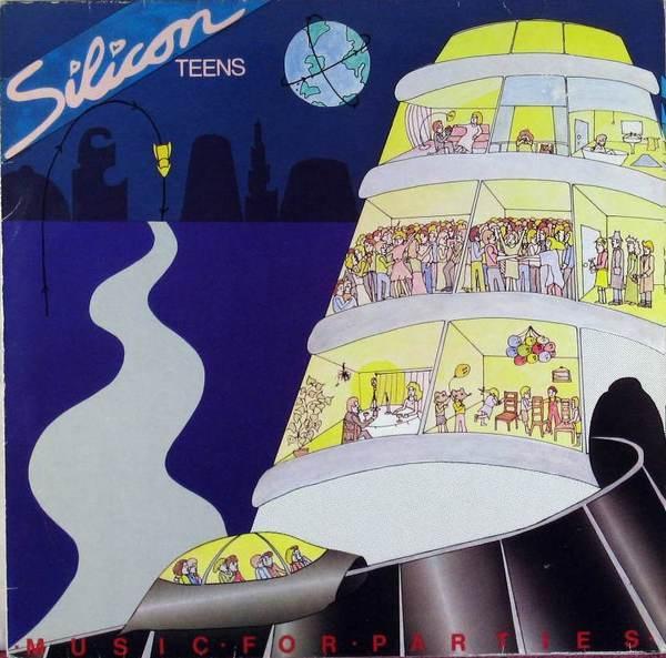 LP gebruikt - Silicon Teens - Music For Parties, Cd's en Dvd's, Vinyl | Pop, Zo goed als nieuw, Verzenden