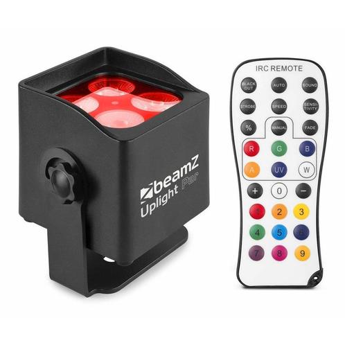Retourdeal - BeamZ BBP44 compacte accu Uplight geschikt voor, Muziek en Instrumenten, Licht en Laser, Zo goed als nieuw, Verzenden