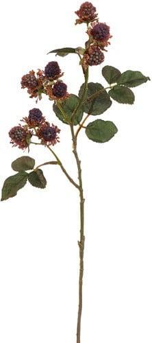 Bramen Tak Mulberry Spray Paars 54 cm, Huis en Inrichting, Woonaccessoires | Kunstplanten en Kunstbloemen, Nieuw, Ophalen of Verzenden