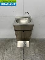 RVS Wasbak Spoelbak met kraan 45 x 45 x 85 cm Horeca, Ophalen of Verzenden, Gebruikt