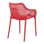 Tuinstoel - Air XL - Rood - Siesta, Tuin en Terras, Tuinstoelen, Verzenden, Nieuw