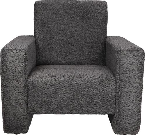 MamaLoes Jamie Antraciet Bouclé Kinderfauteuil ML040706, Kinderen en Baby's, Kinderkamer | Tafels en Stoelen, Nieuw, Verzenden