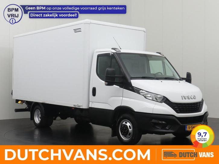 Iveco Daily L5 H1 2022 €328 per maand, Auto's, Bestelauto's, Te koop, Zwart, Handgeschakeld, Financial lease, BTW verrekenbaar