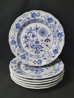 Meissen - Cipolla blu - 6 Piatti da cena con D. 25cm -