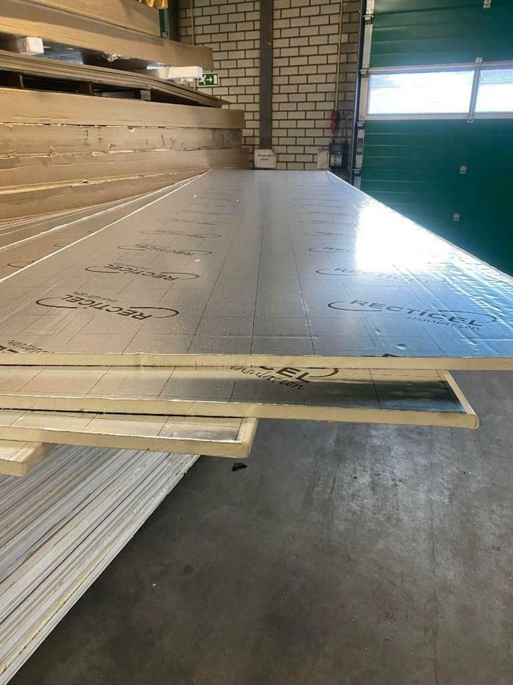 Pir isolatie alle diktes op voorraad., Doe-het-zelf en Verbouw, Isolatie en Afdichting, 4 tot 8 cm, 15 m² of meer, Nieuw, Hardschuim (Pir)