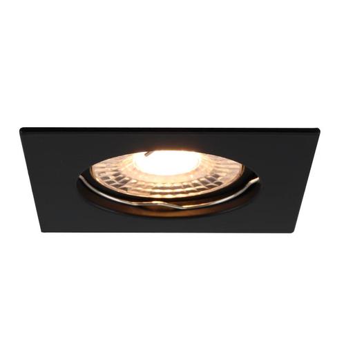Aluminium inbouwspot zwart, Sabien, Huis en Inrichting, Lampen | Spots, Nieuw, Ophalen of Verzenden