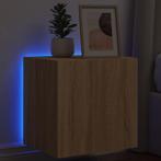 vidaXL Tv-wandmeubel met LED-verlichting 40,5x35x40 cm, Huis en Inrichting, Kasten | Televisiemeubels, Nieuw, Verzenden