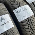 2 x Michelin 185-65-15 4 Seizoenbanden 4,5mm, Auto-onderdelen, Gebruikt, 15 inch, All Season, Band(en)