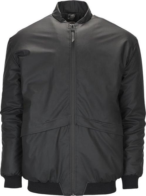 Rains B15 Jacket 1247 Regenjas - Unisex - Black - S/M, Fietsen en Brommers, Fietsaccessoires | Fietskleding, Verzenden