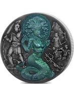 British Indian Ocean Territory. 4 Pounds 2018 Medusa  .999, Postzegels en Munten, Munten | Europa | Niet-Euromunten