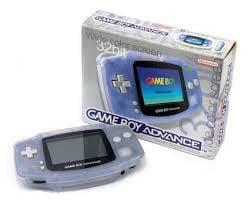 Nintendo Game Boy Advance Transparent Blue in Doos (Nette..., Spelcomputers en Games, Spelcomputers | Nintendo Game Boy, Zo goed als nieuw
