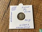 Nederland 5 cents 1868, Verzenden, 5 cent, Losse munt, Goud