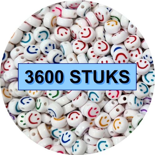 Fako Bijoux® - Emoji / Smiley Kralen Bulk - Acryl - 7mm -, Hobby en Vrije tijd, Kralen en Sieraden maken, Verzenden
