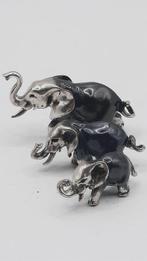 Miniatuur beeldje (3) - .925 zilver, Antiek en Kunst