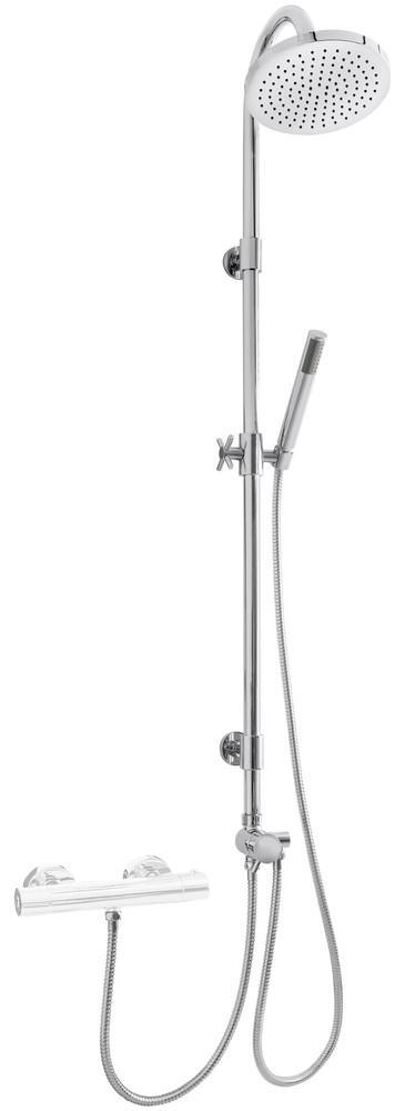 Altara douchecombinatie + omstel + 20cm ronde douchekop, Doe-het-zelf en Verbouw, Sanitair, Nieuw, Verzenden