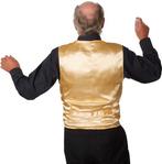 2dekans | Dressforfun Paillettenvest heren goud M -, Ophalen of Verzenden, Zo goed als nieuw