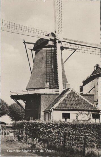 OMMEN - Molen aan de Vecht, Verzamelen, Ansichtkaarten | Nederland, Verzenden