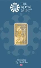 10 gram goudbaar Royal Mint - Britannia (met certificaat), Verzenden, Goud