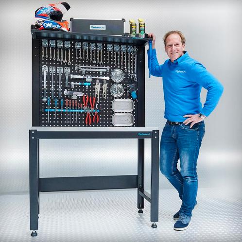 Datona Werkbank PREMIUM 119 cm breed - Datona - Zwart, Doe-het-zelf en Verbouw, Werkbanken, Nieuw, Ophalen of Verzenden