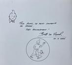 Tintin - Tintin dans le Métro + dédicace + pochette de 6, Boeken, Nieuw