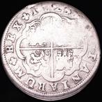 Spanje. Felipe V. 2 Reales - 1723. Madrid. Ensayador A.