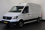 Volkswagen Crafter 2.0 TDI 140PK L3H3 EURO 6, Stof, Gebruikt, Volkswagen, Wit