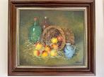 Pol Antonis (XX) - Still Life with Apples, Bottles and Jug