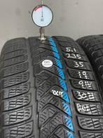 235/35/19 91V Pirelli winterbanden 5,1/4,8mm profiel 4 stuks, 19 inch, Gebruikt, 235 mm, Band(en)