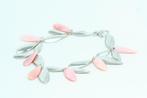 Other brand - Armband - Quarzi rosa - 18 karaat Witgoud, Nieuw