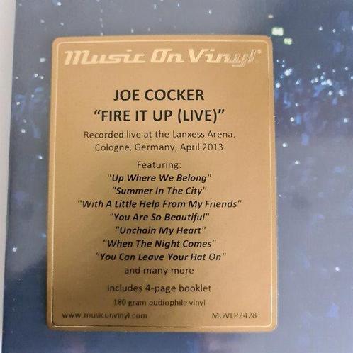 Joe Cocker - fire it up live - Vinylplaat - 180 gram,, Cd's en Dvd's, Vinyl Singles