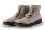 Rieker Veterboots in maat 38 Beige | 10% extra korting, Kleding | Dames, Schoenen, Verzenden, Beige, Overige typen, Zo goed als nieuw
