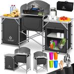 KESSER® Campingkeuken Opvouwbaar - Kampeerkeuken - Antraciet, Verzenden, Nieuw