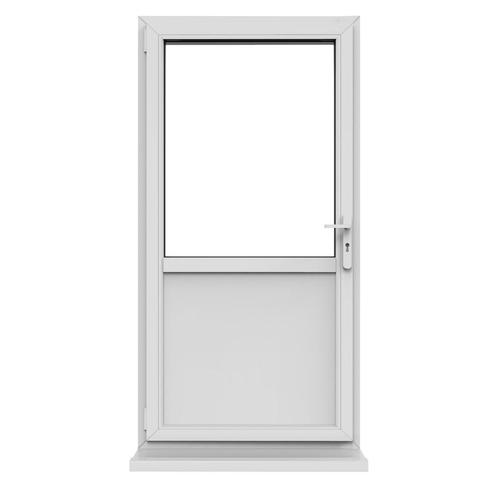 Kunststof Achterdeuren  (Afmeting: 930x2350mm) -, Doe-het-zelf en Verbouw, Deuren en Horren, Verzenden