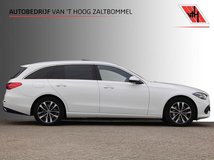 C-Klasse Estate 300e Luxury Line PANORAMADAK SFEER CAMERA, Auto's, Mercedes-Benz, Te koop, Zwart, Automaat, Stationwagon, Wit