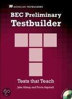 BEC Preliminary Testbuilder 9781405018333, Verzenden, Zo goed als nieuw