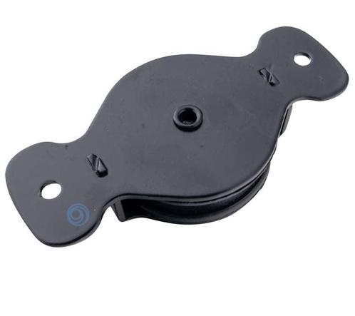 Zijkatrol met polyamide wiel zwart - 40mm & 50mm, Doe-het-zelf en Verbouw, IJzerwaren en Bevestigingsmiddelen, Verzenden