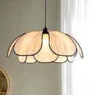 Vintage Lotus Hanglamp – Handgeweven Kroonluchter Woonkamer, Verzenden, Nieuw