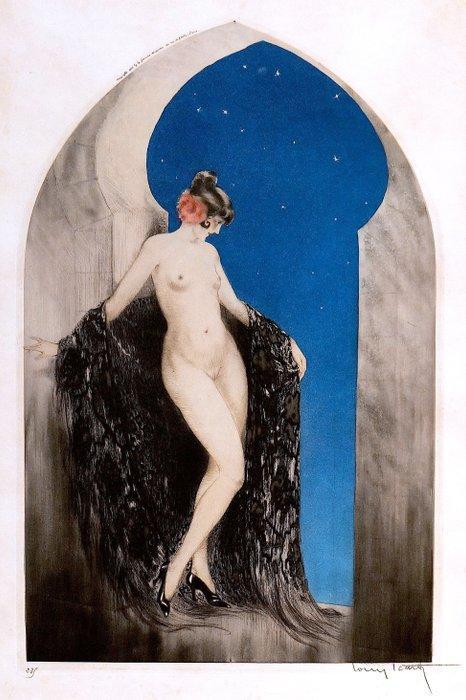 Louis Icart (1888-1950) - Nuit Espagnole, Antiek en Kunst, Antiek | Overige Antiek