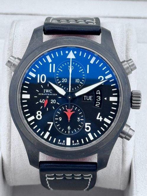 IWC - Pilots Watch Automatic Chronograph Top Gun United, Sieraden, Tassen en Uiterlijk, Horloges | Antiek