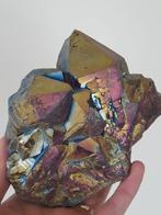 Titanium bergkristal aura (Vlamaura) - Hoogte: 11 cm -, Verzamelen, Mineralen en Fossielen