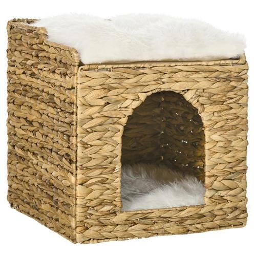 TRUUSK Waterhyacint Gras Kattengrot 2 Bedden 2 Wasbare Kusse, Dieren en Toebehoren, Katten-accessoires, Nieuw, Verzenden