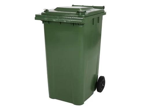 2-wiel kunststof afvalcontainer - 240 liter - groen, Zakelijke goederen, Kantoor en Winkelinrichting | Magazijn, Stelling en Opslag