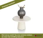 XOOON Kalmar salontafel houtmateriaal/metalen frame wit rond, Huis en Inrichting, Ophalen of Verzenden, Nieuw, Overige materialen