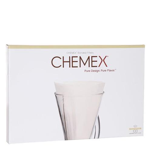 Chemex Filters 3 kops 100st (slow coffee), Witgoed en Apparatuur, Koffiemachine-accessoires, Nieuw, Ophalen of Verzenden