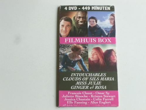 Filmhuis Box Intouchables, Clouds of Sils Maria, Miss Julie,, Cd's en Dvd's, Dvd's | Filmhuis, Verzenden