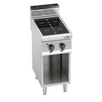 GGM Gastro | Inductiekookplaat - 7 kW - 2 kookplaten |, Verzenden, Nieuw in verpakking, Fornuis, Frituur en Grillen